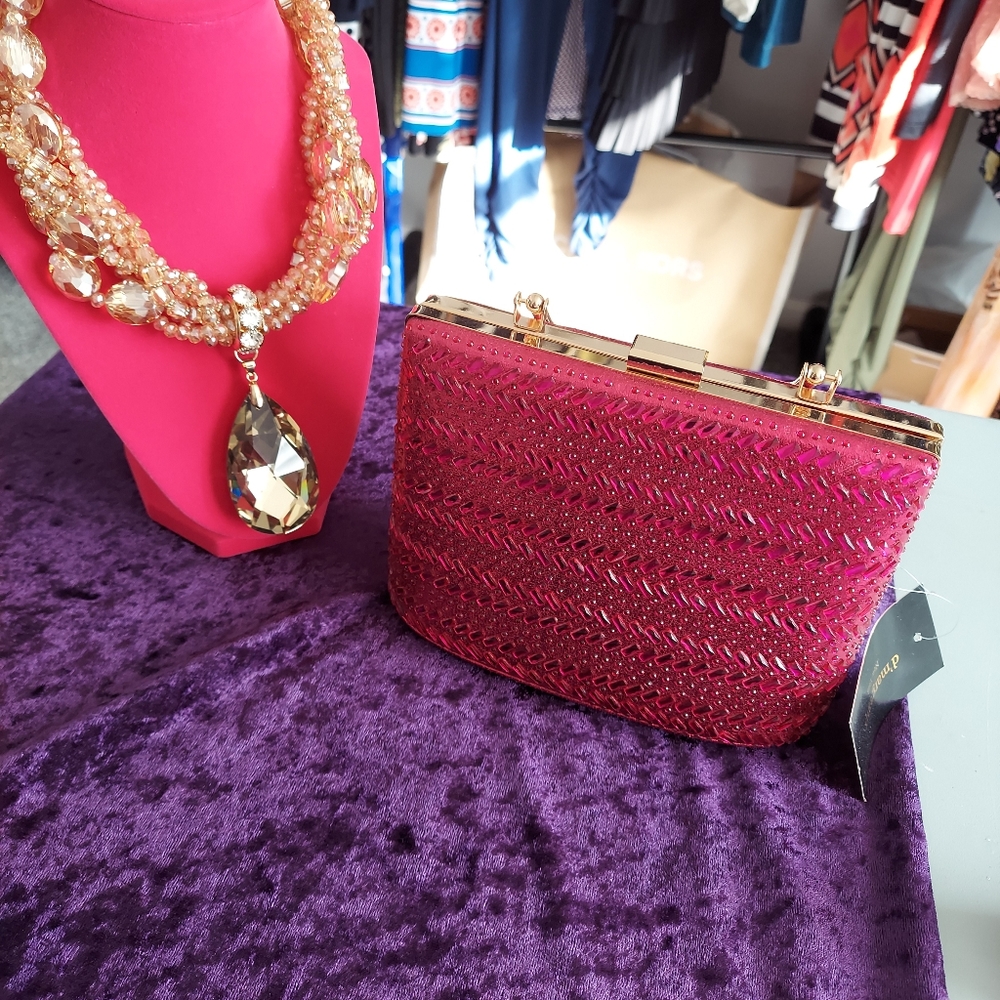 Purse and neclkace